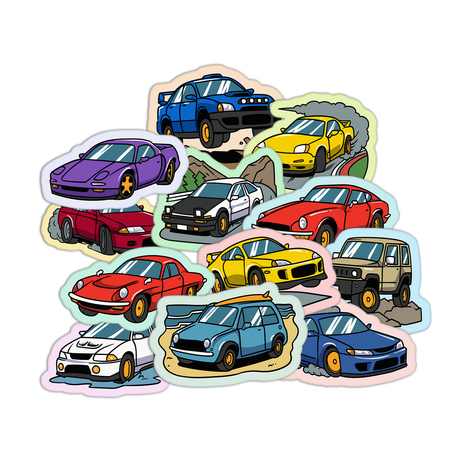 Car Meet Stickers
