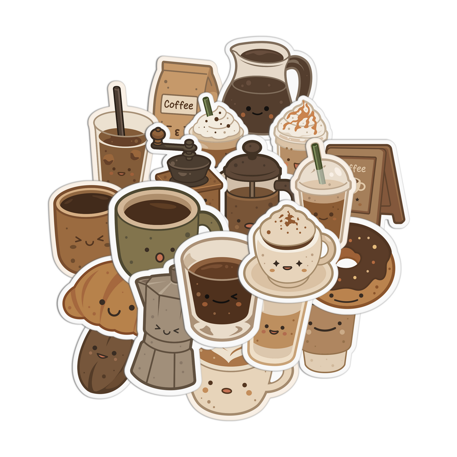 Coffee Icon Stickers