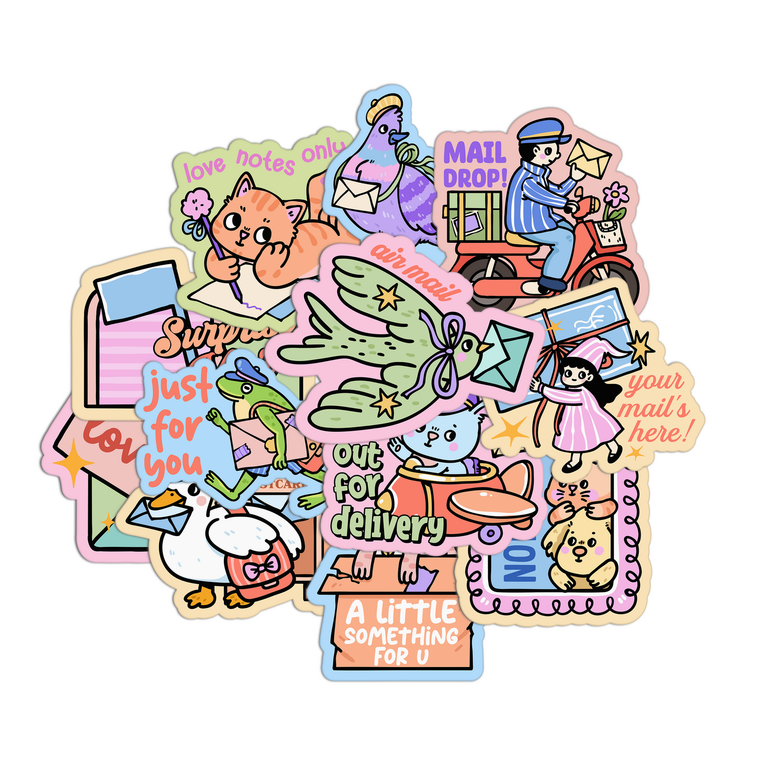Coquette Mails Stickers