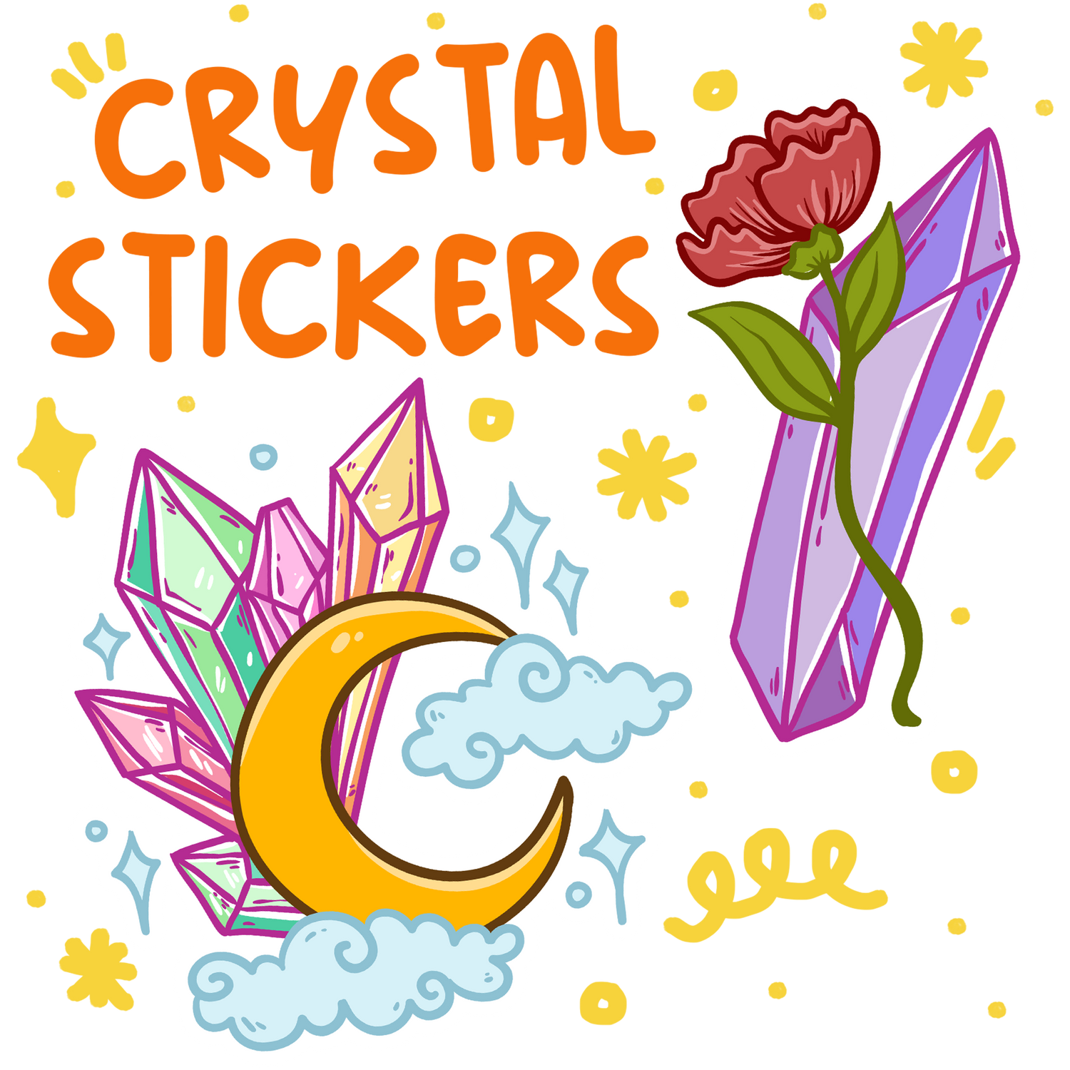 Crystal Stickers