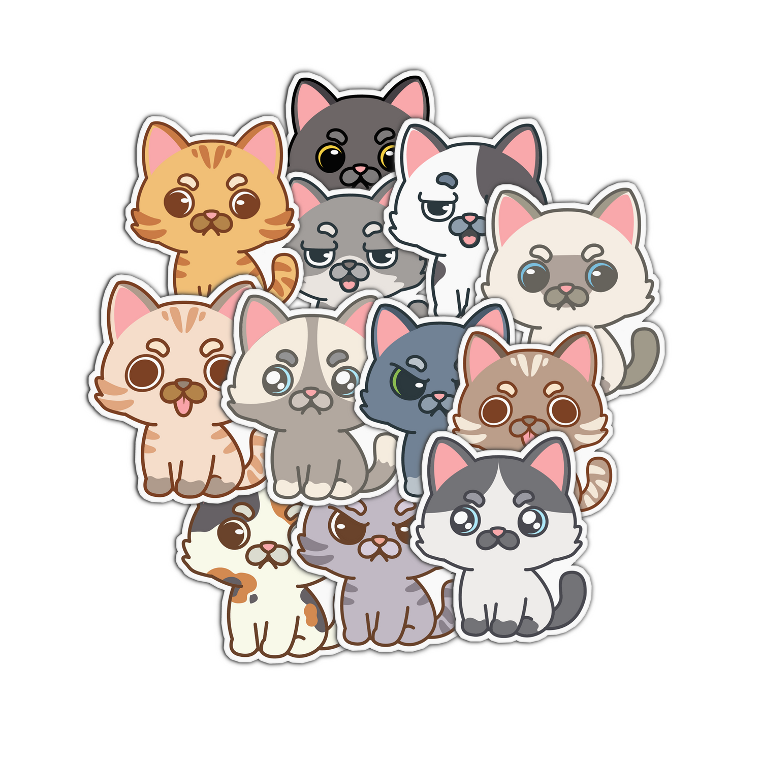 Cute Cat Stickers
