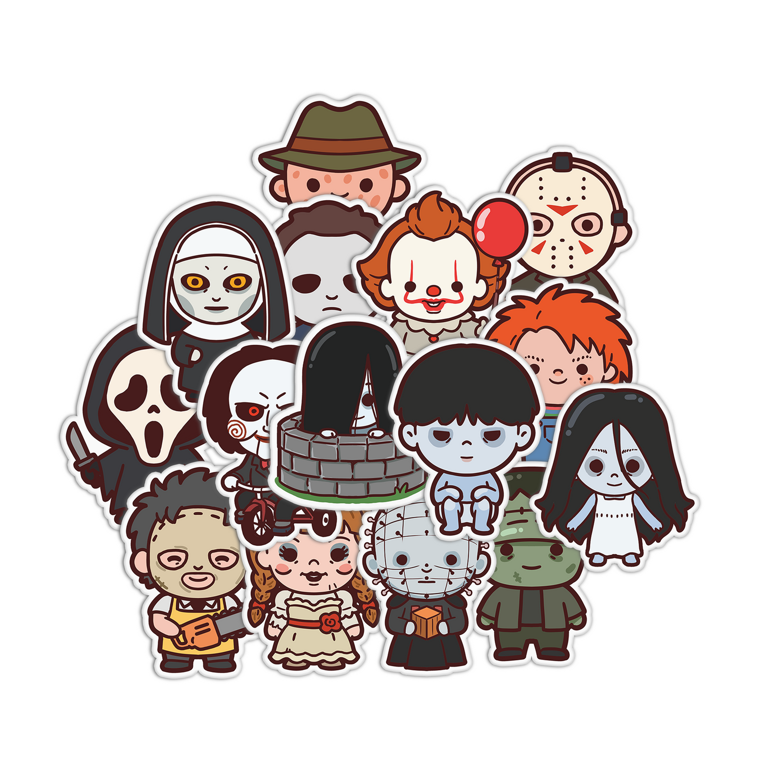 Cute Horror Stickers