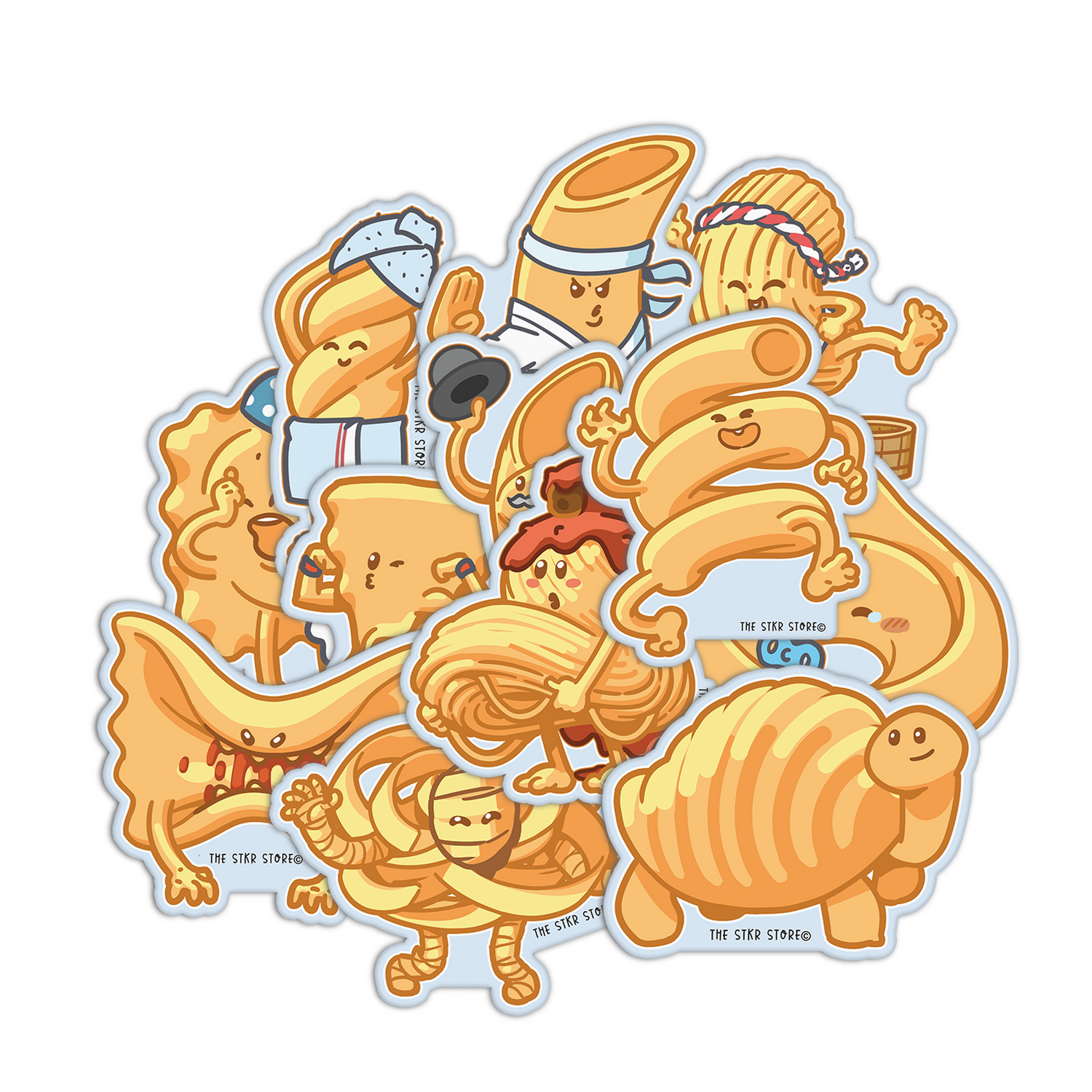 Cute Pasta Sticker