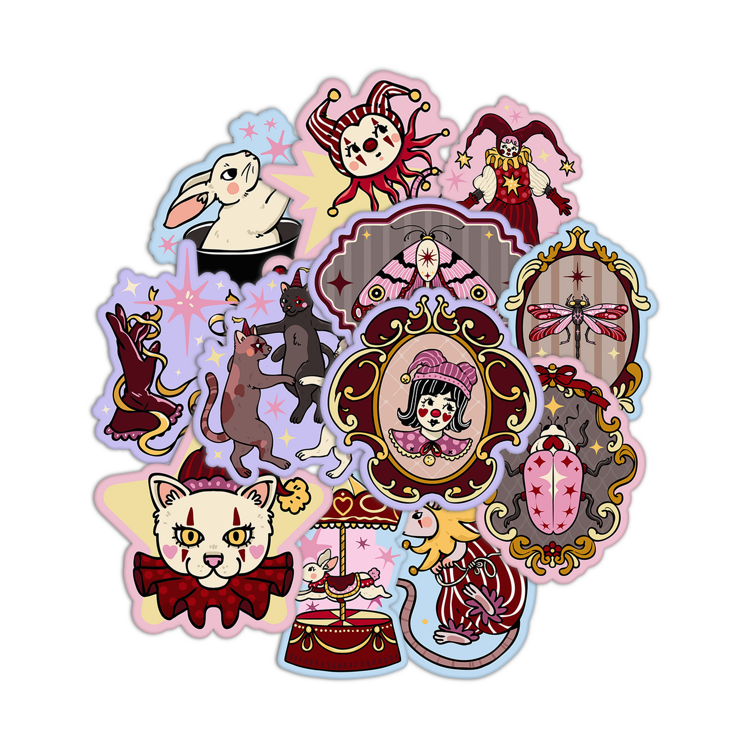 Dark Carnival Sticker