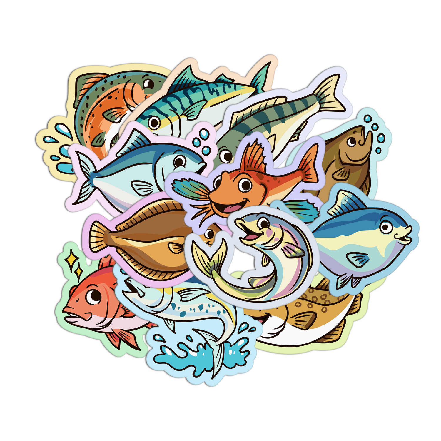Fishes Stickers