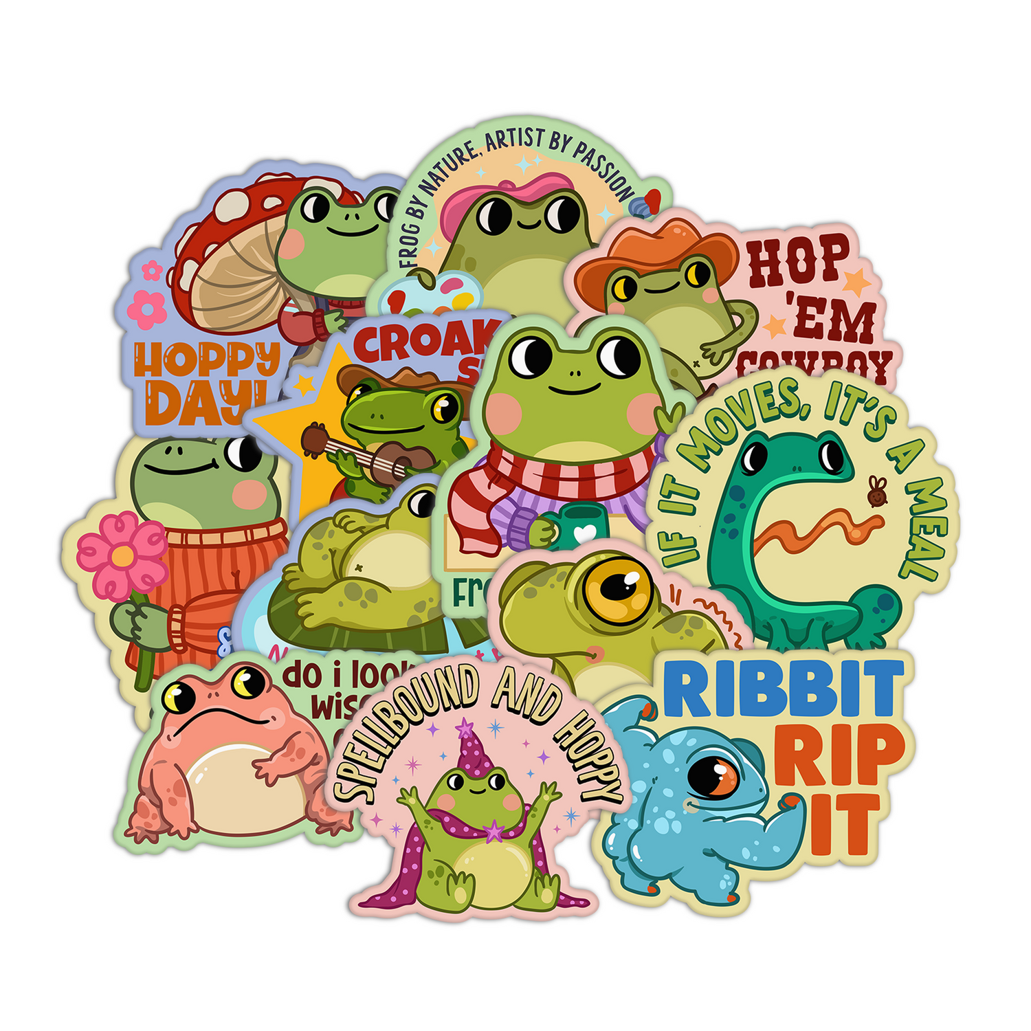 Frogs Stickers