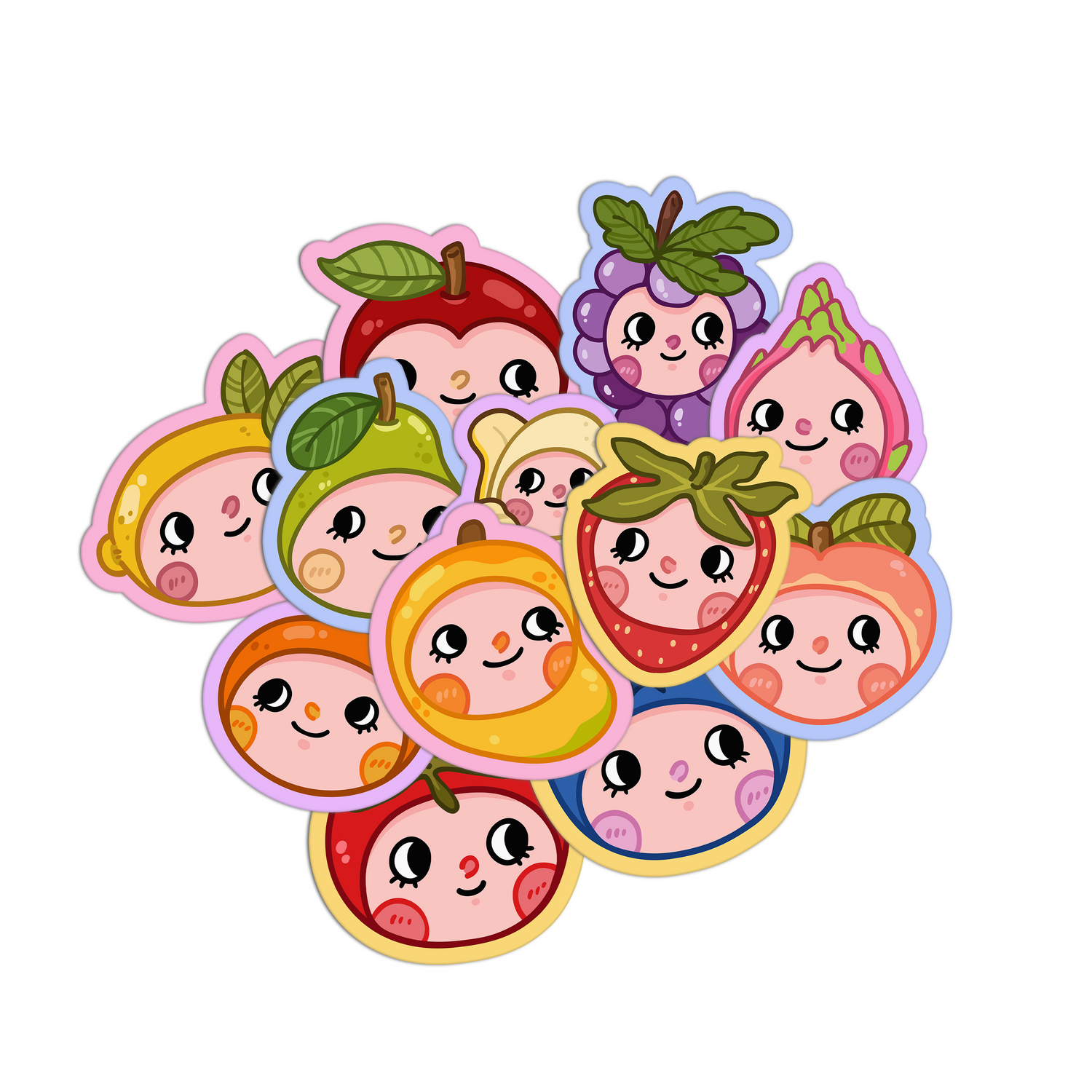 Fruit Heads Stickers