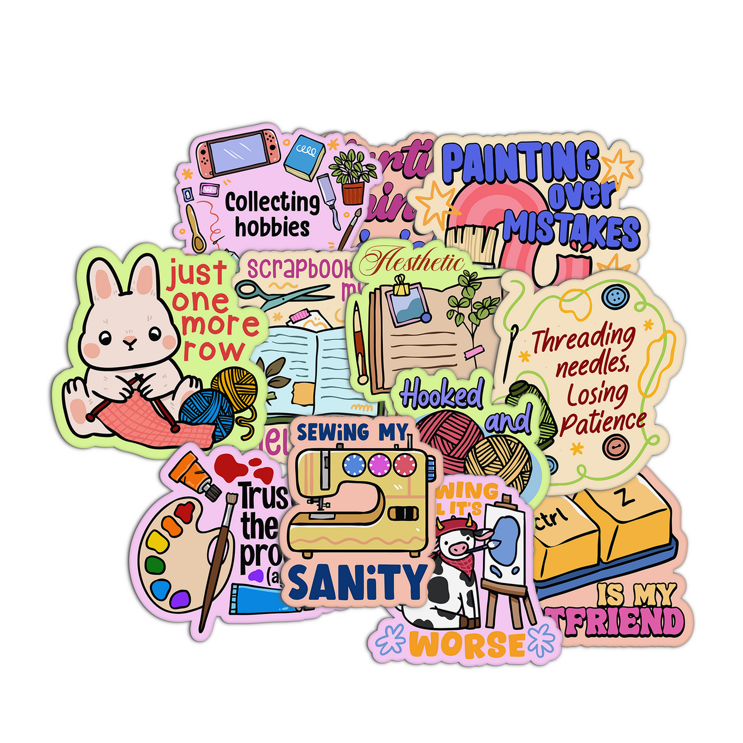Funny Hubbies Stickers