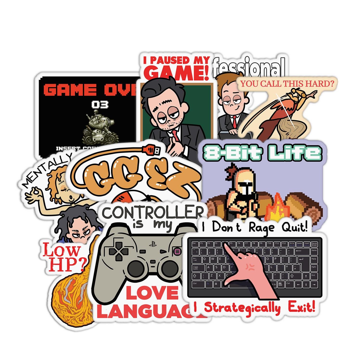 Gaming Memes Stickers