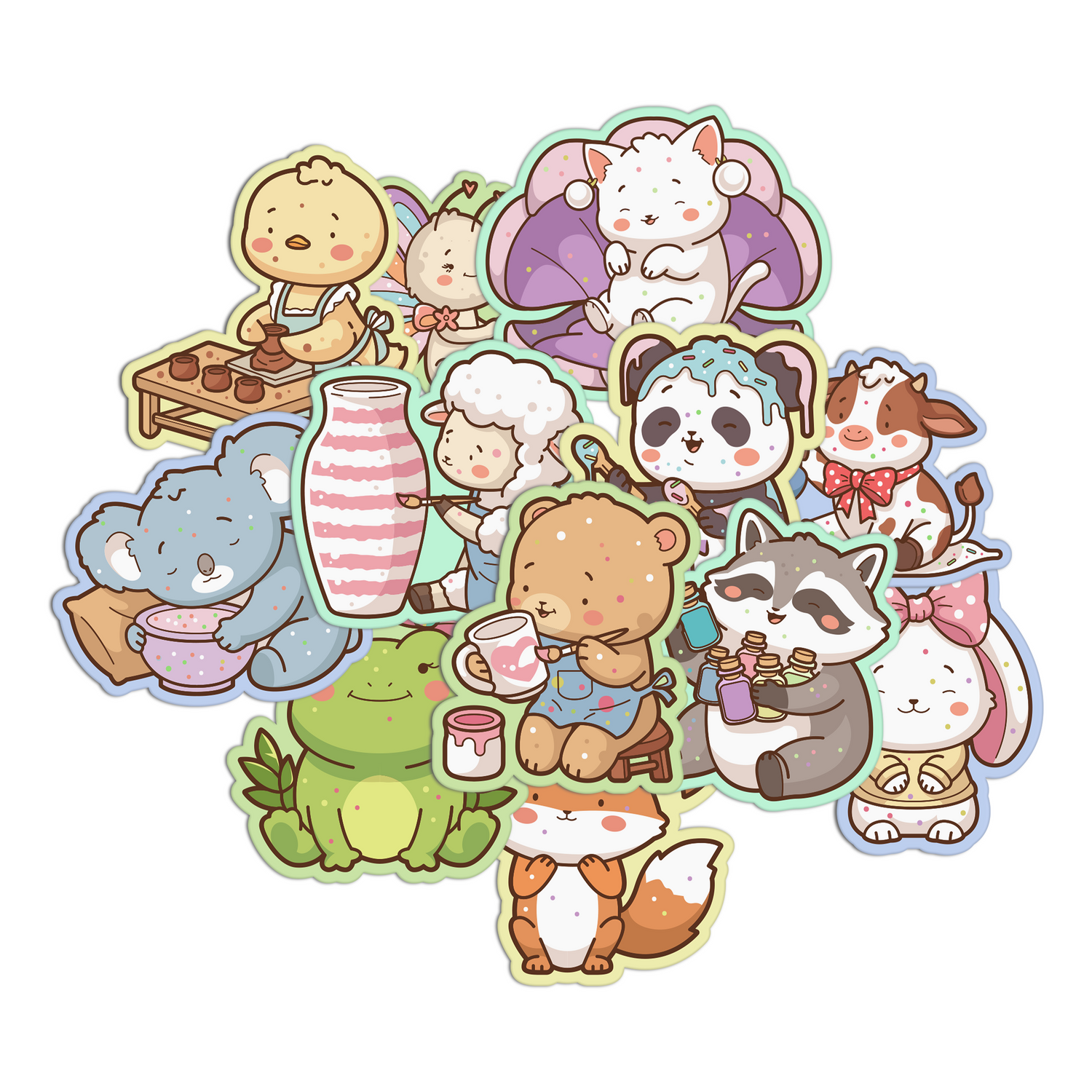 Glazing and Decorating Sticker