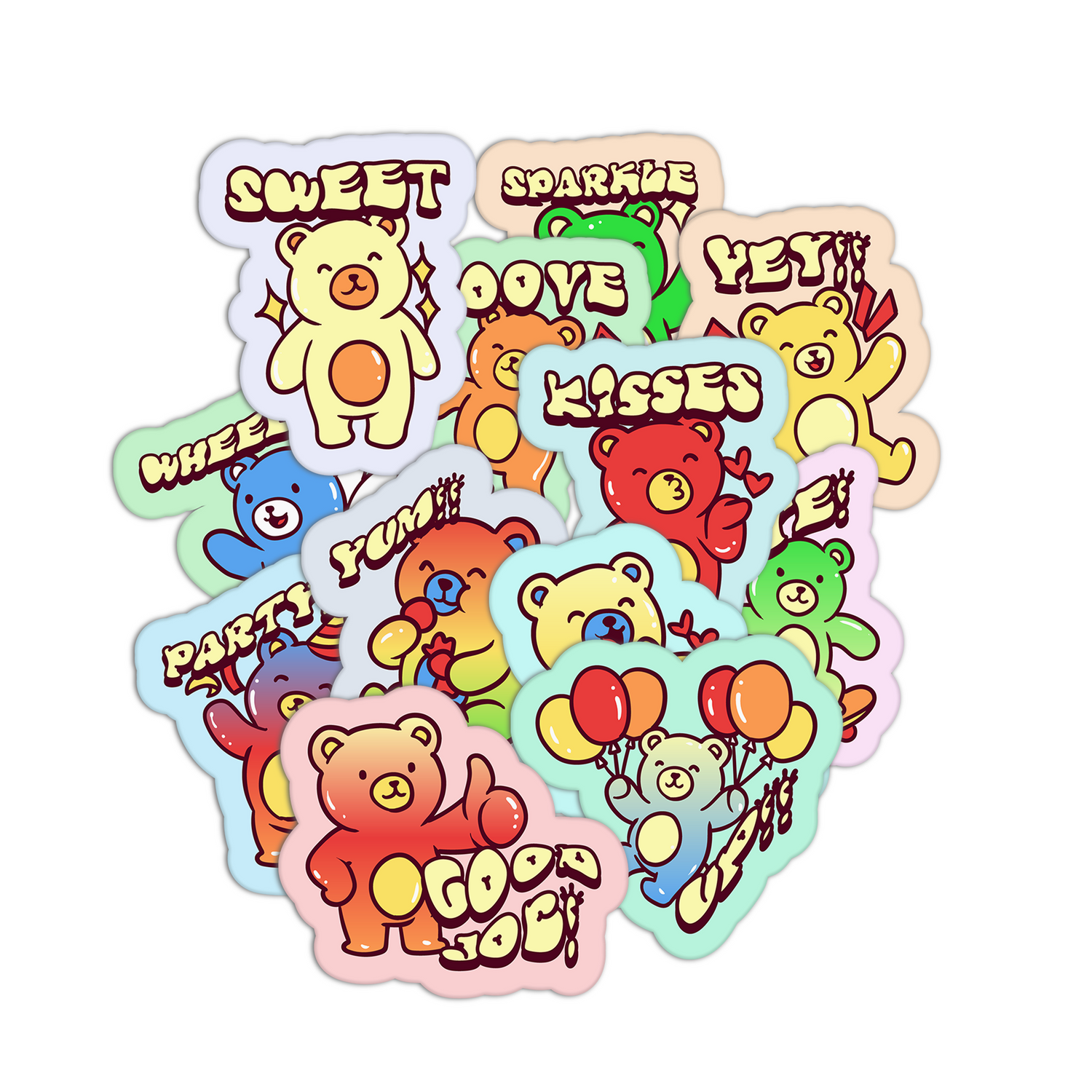 Gummy Bear Stickers