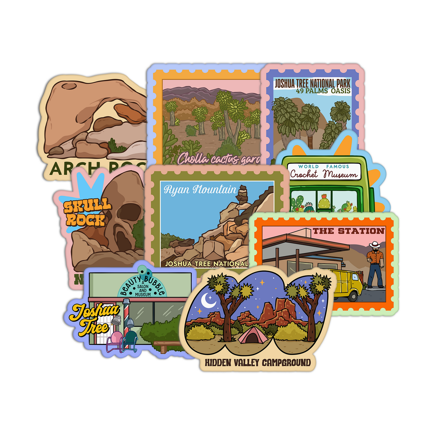 Joshua Tree Stickers