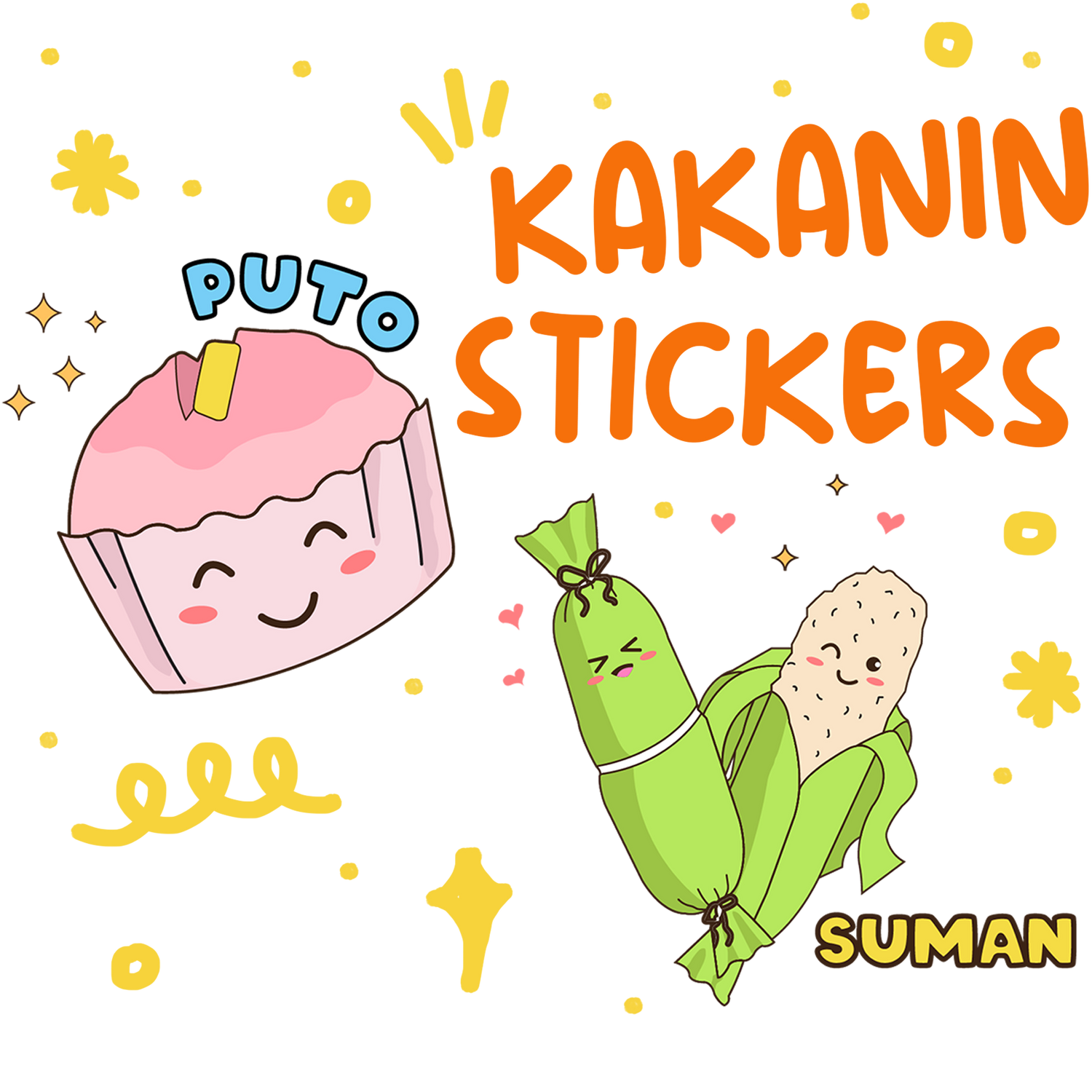 Kakanin Stickers