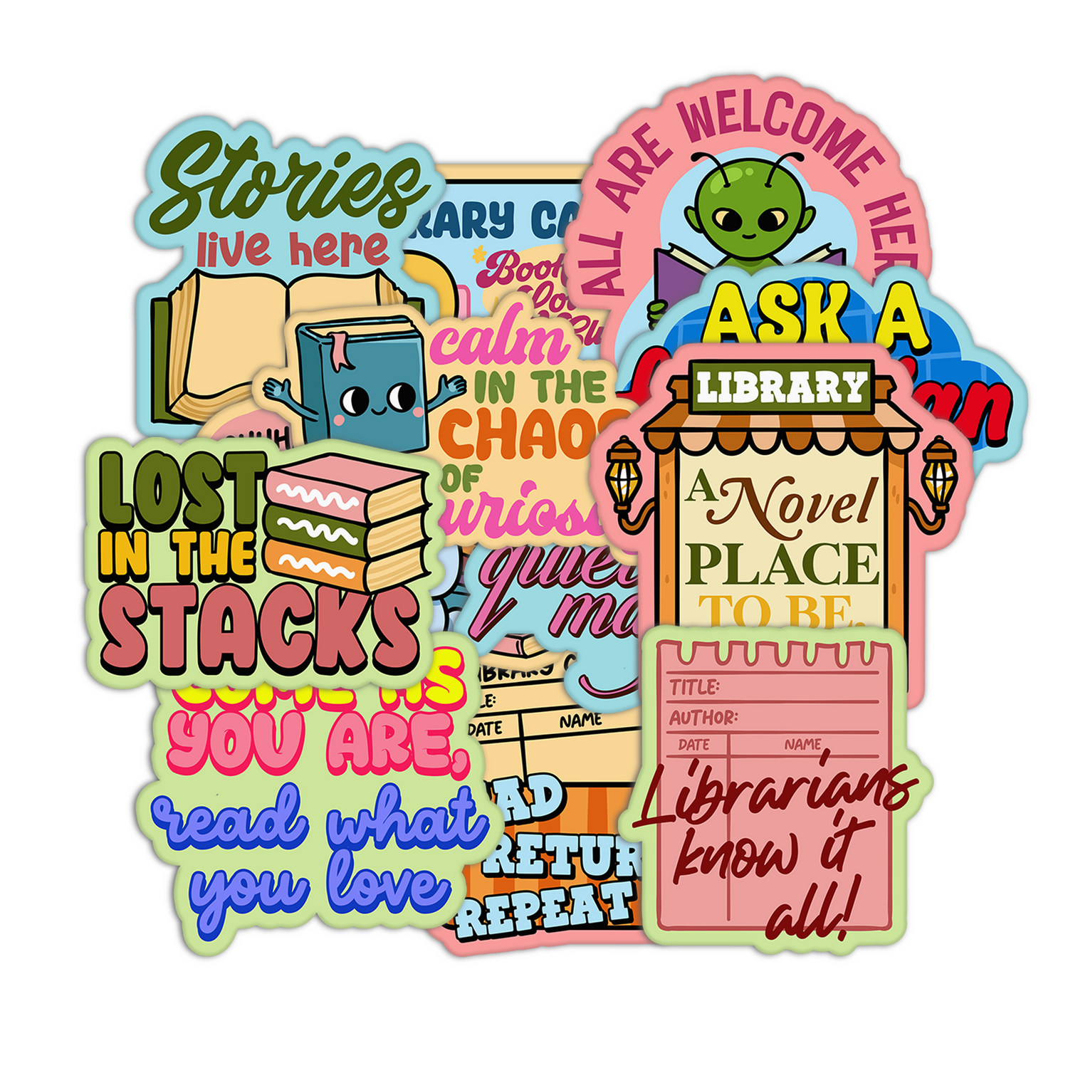 Library Sticker
