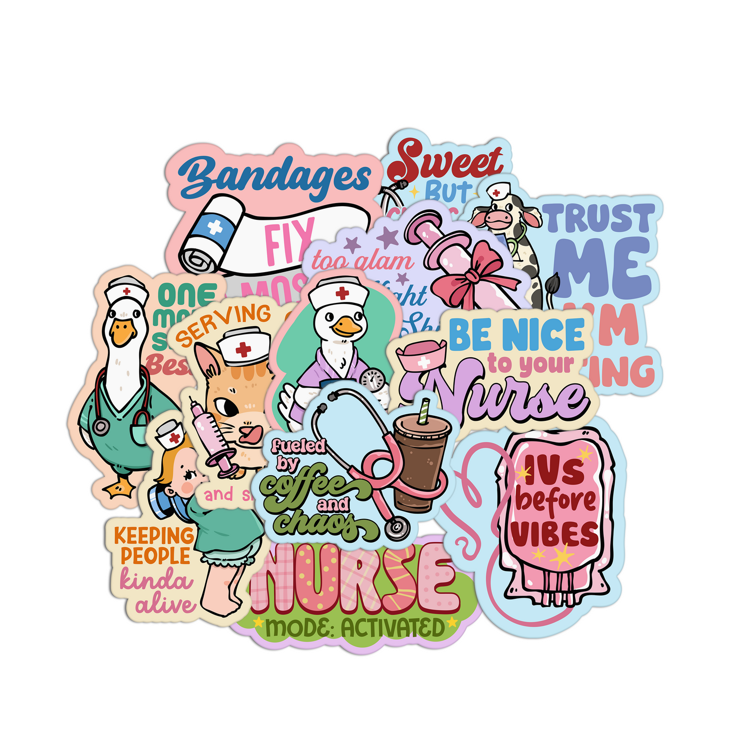 New Nurse Stickers