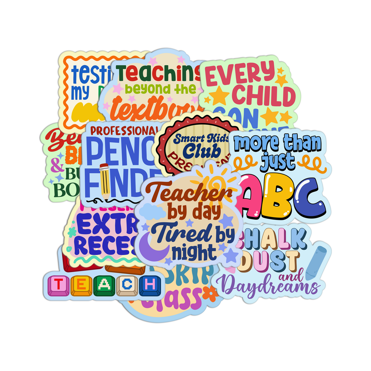 New Teacher Stickers