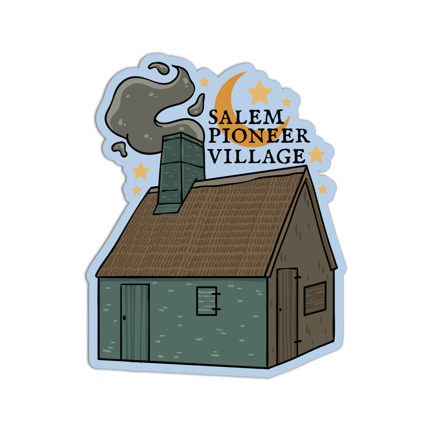 Salem Massachusett Stickers