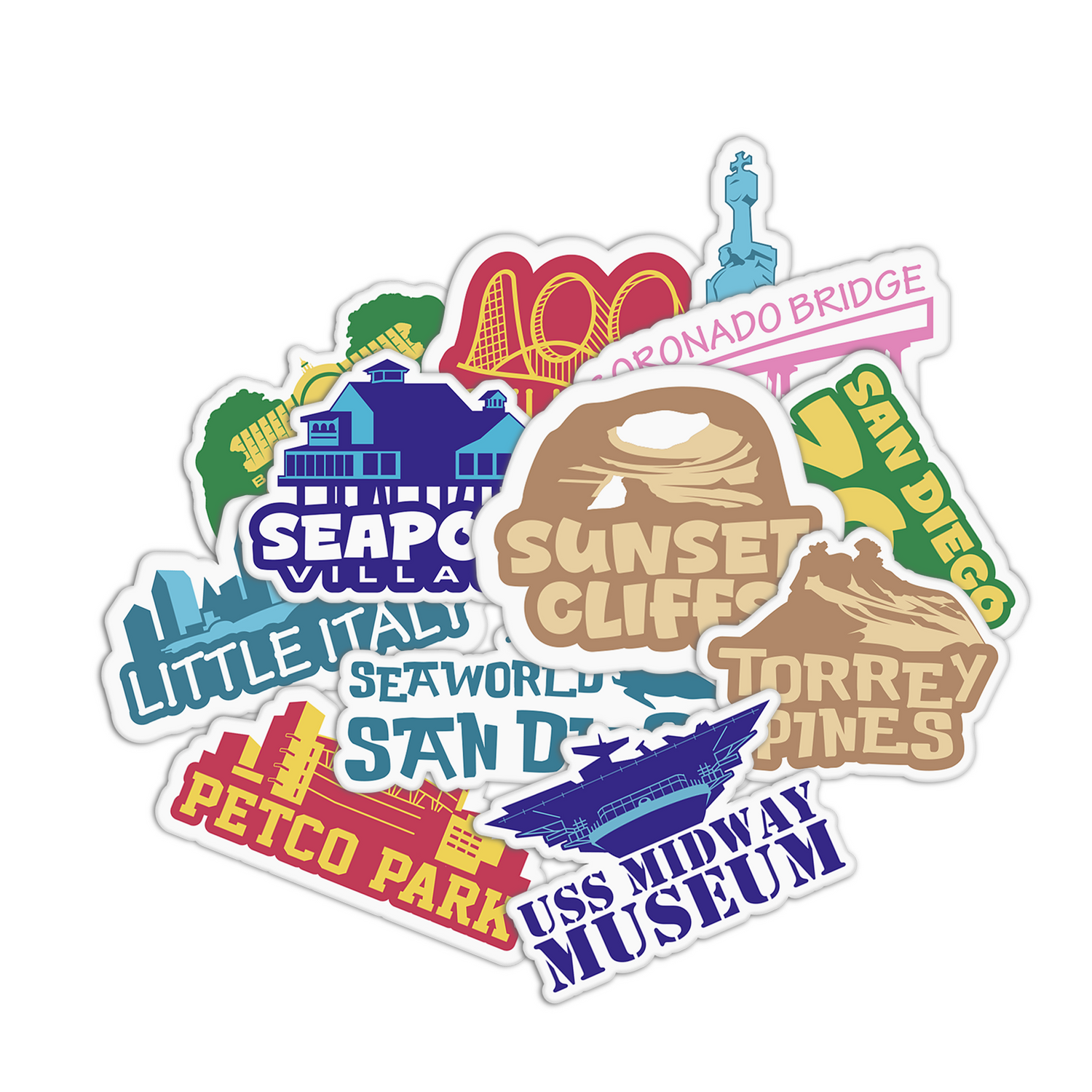 San Diego Stickers