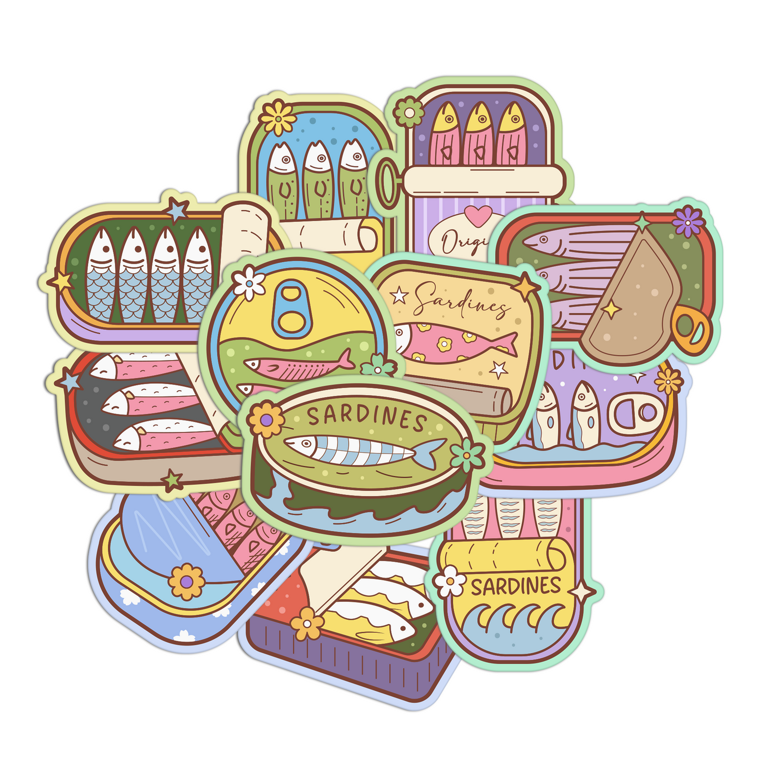 Sardines Stickers