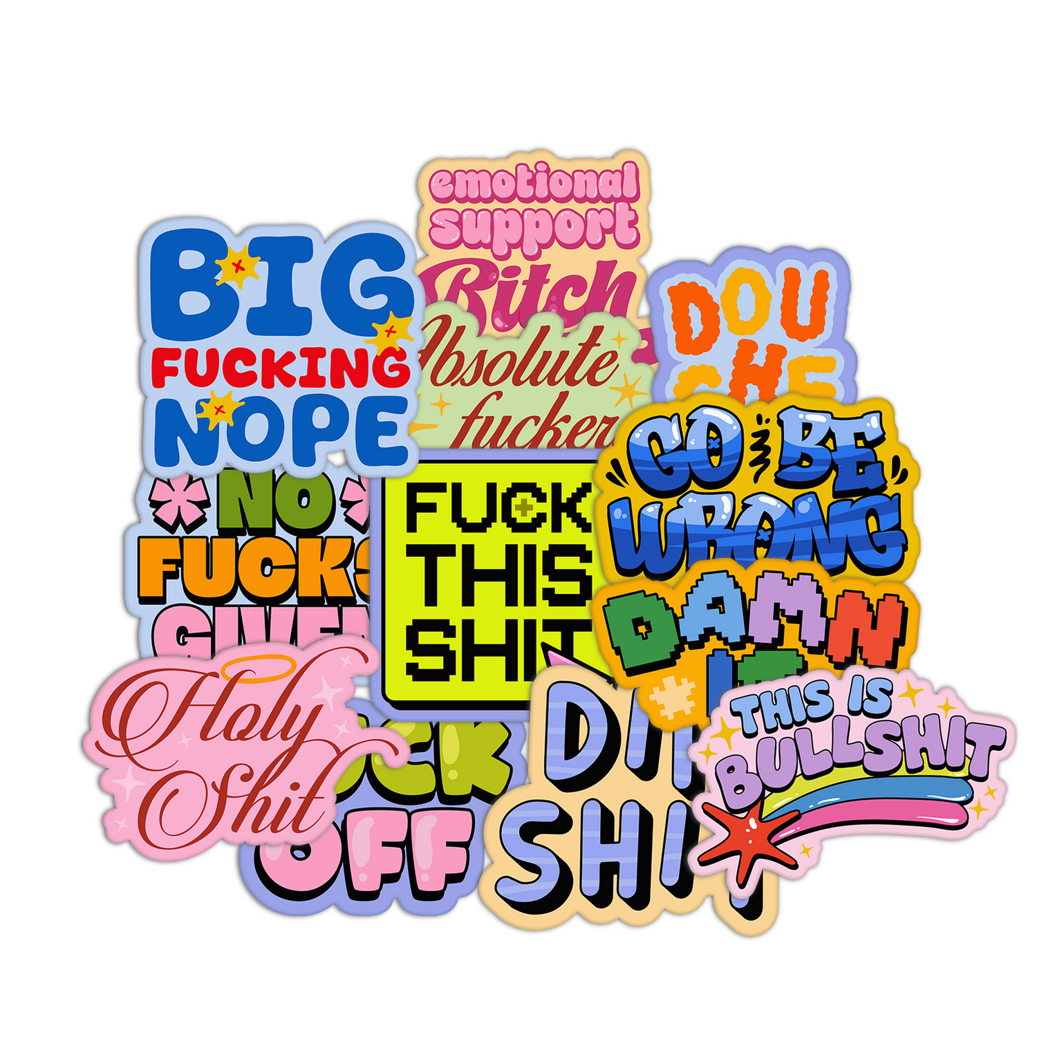 Swear Jar Stickers
