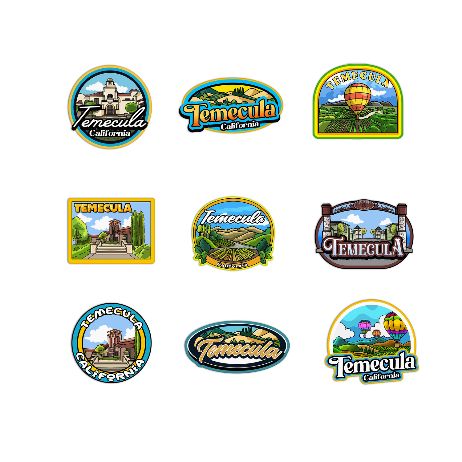 Temecula Stickers