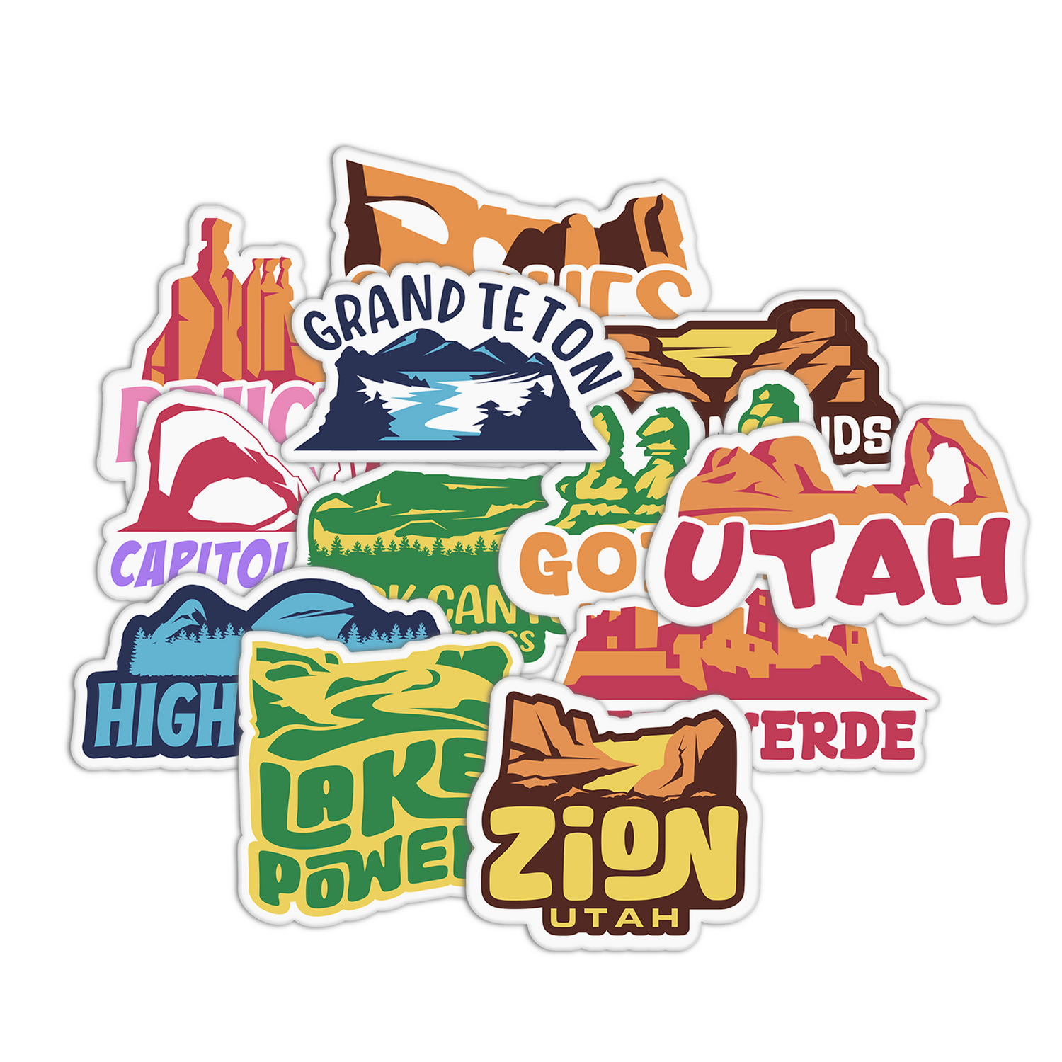 Utah Stickers