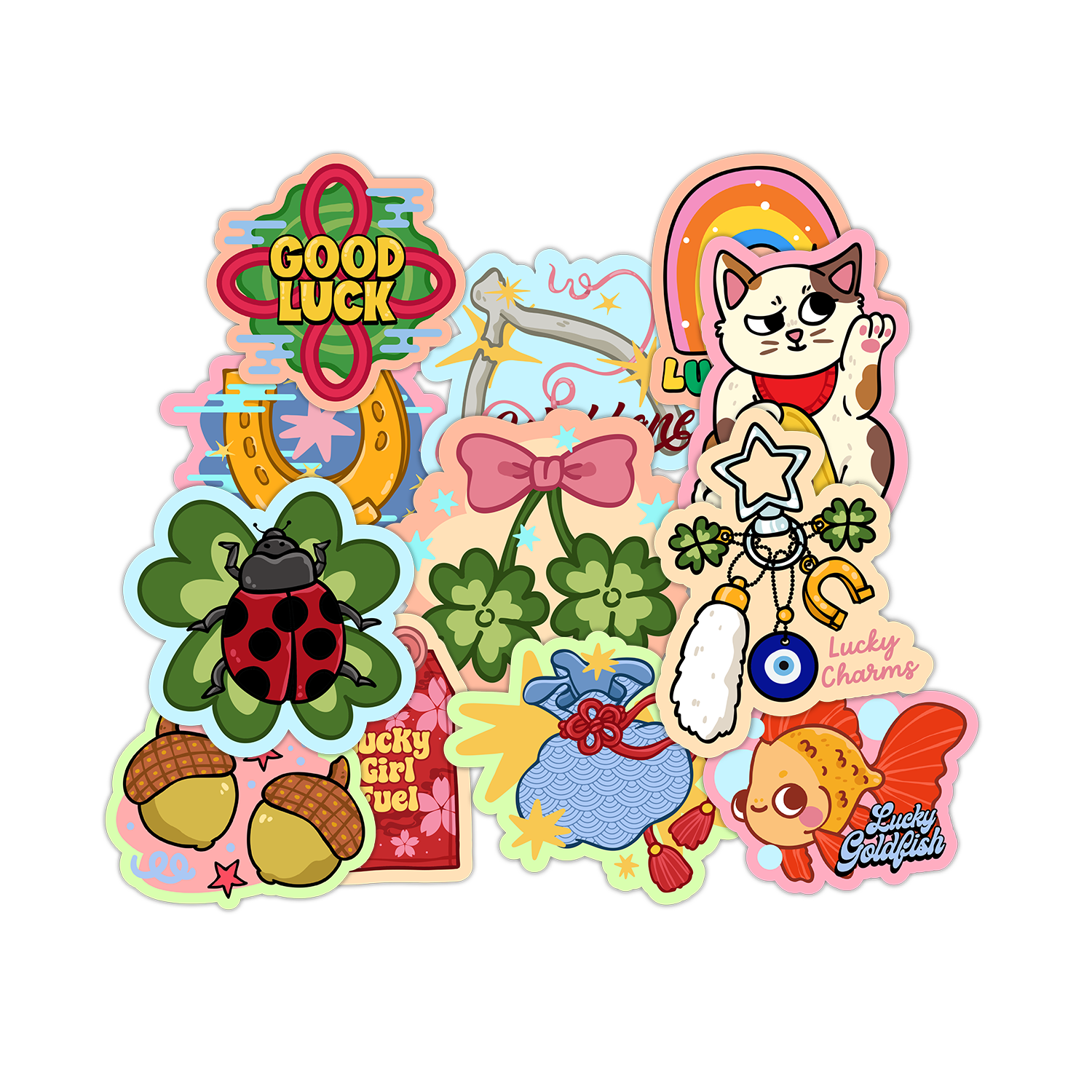 Lucky Charm Stickers