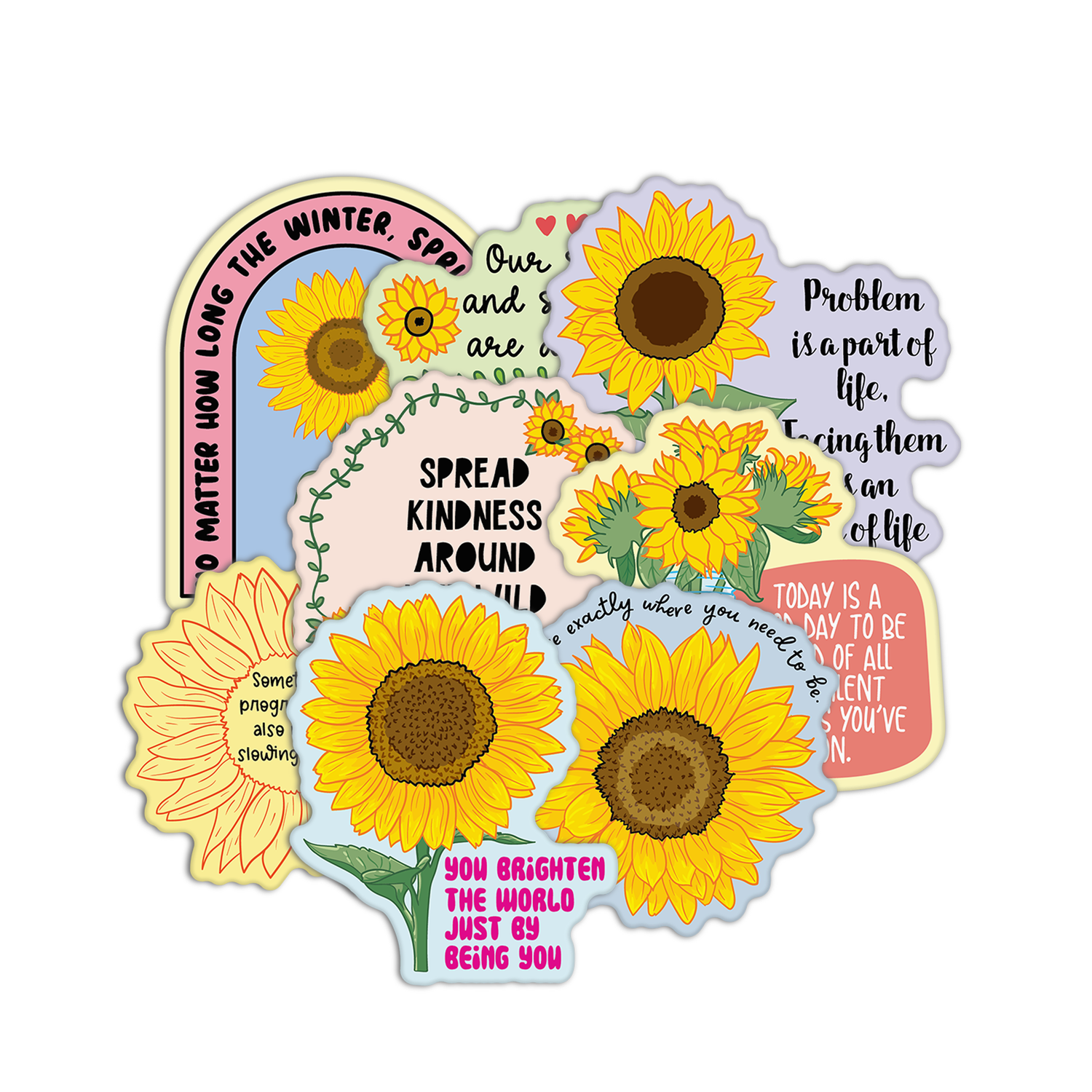 Sunflower Stickers