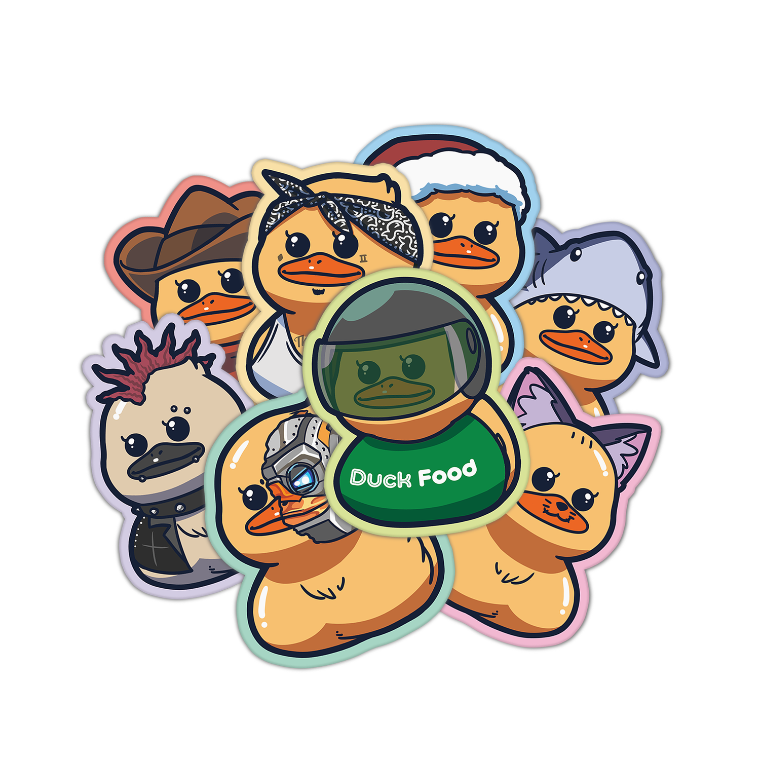 Duckies Stickers
