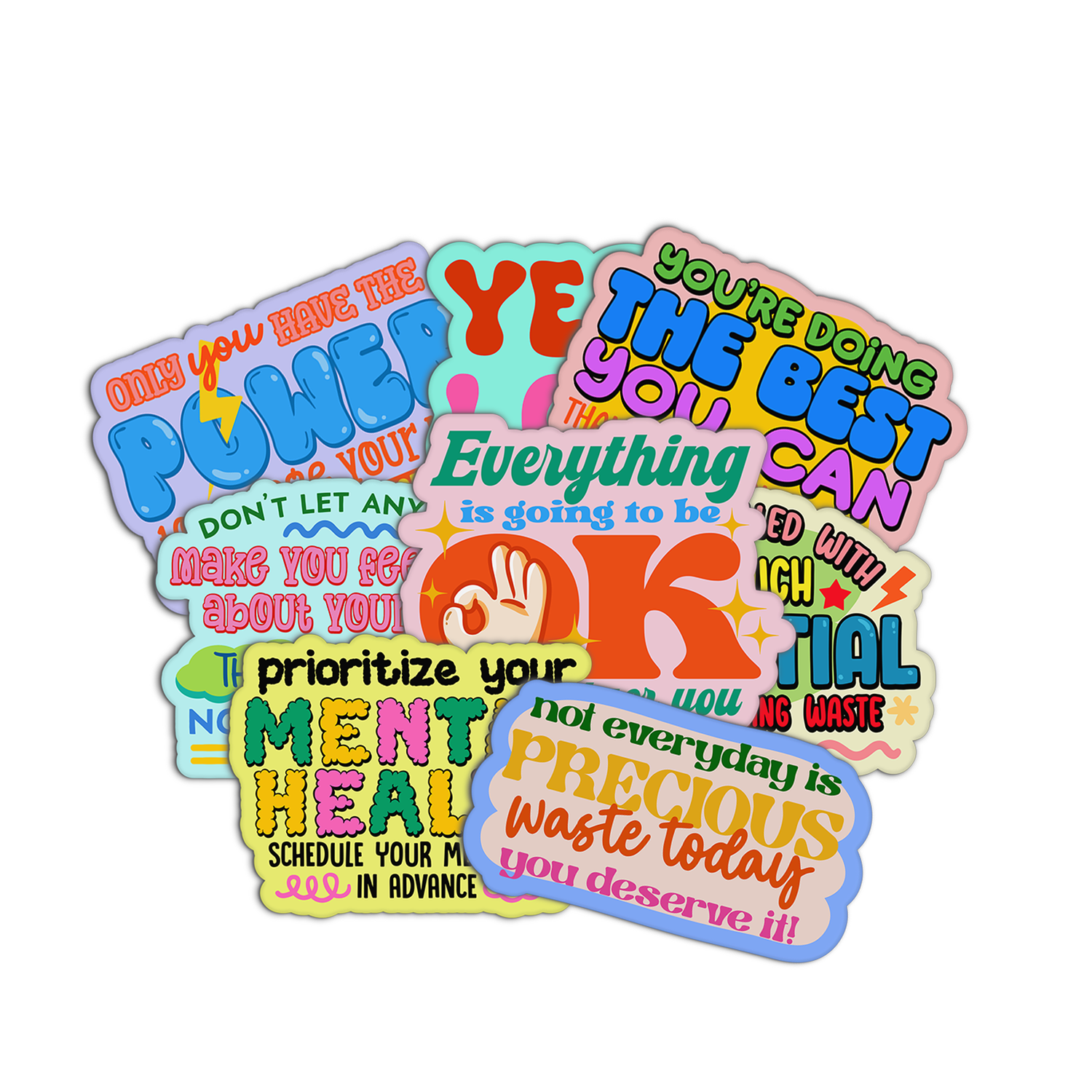 Disappointment Affirmation Stickers
