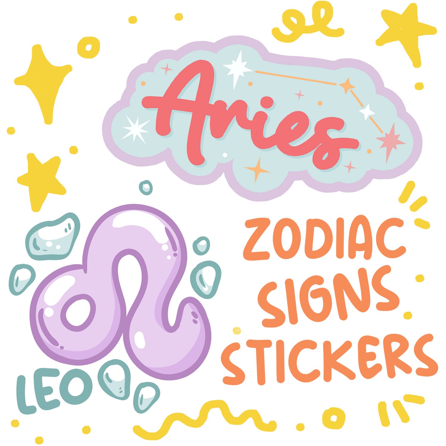 Zodiac Sign Stickers