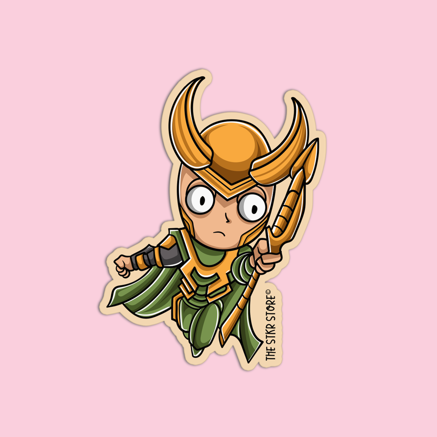 Loki Avengers Sticker