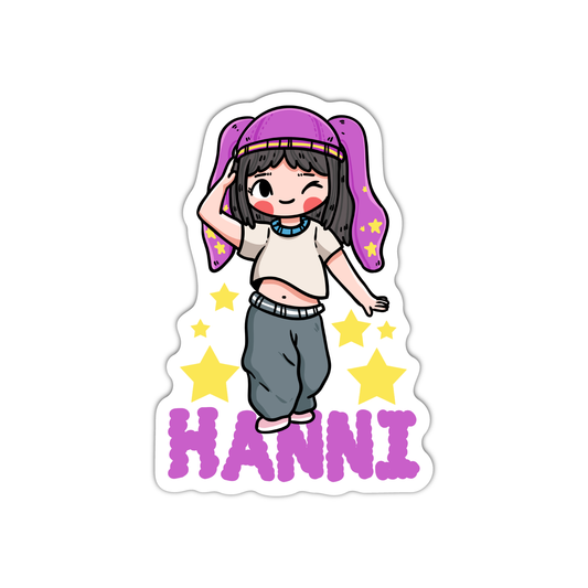 Hanni New Jeans Kpop Sticker
