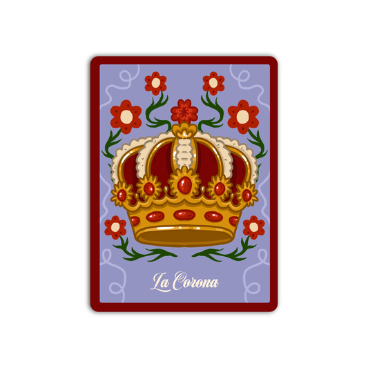 La Corona Loteria Mexican Sticker
