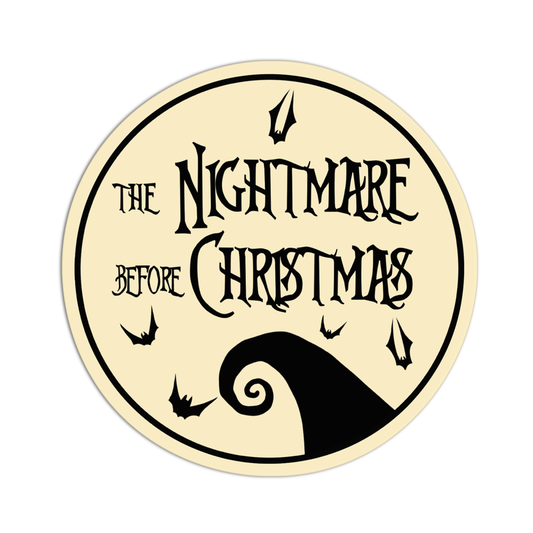 The Nightmare Before Christmas Sticker