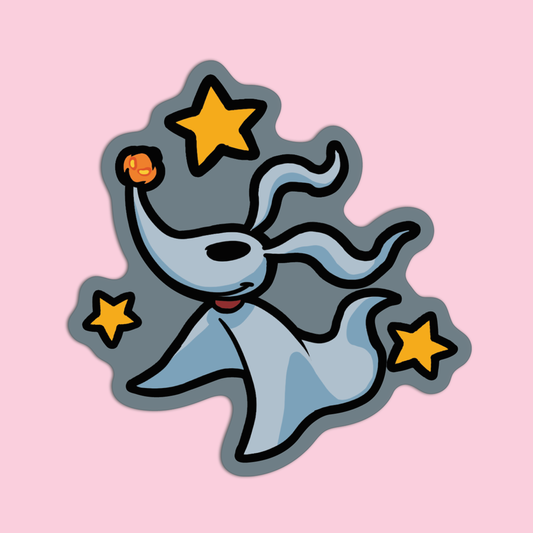 Ghost Dog 2 Nightmare Before Christmas Sticker