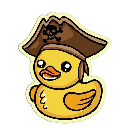 Captain Bill Rubber Duck Sticker