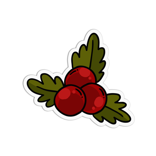 Mistletoe Christmas Sticker