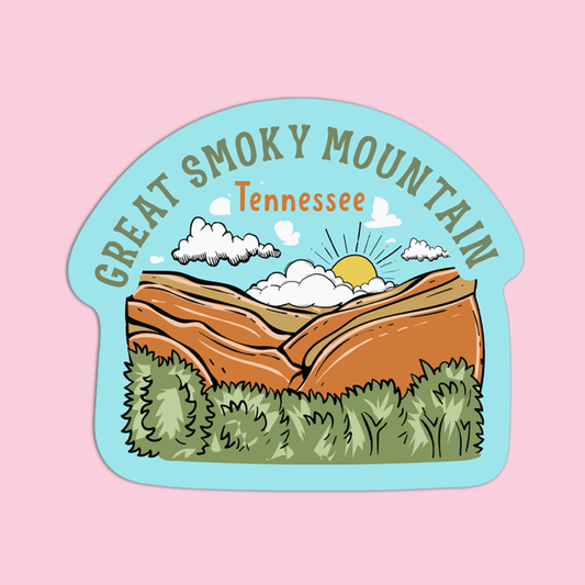 Tennessee Great Smoky Mountain Sticker