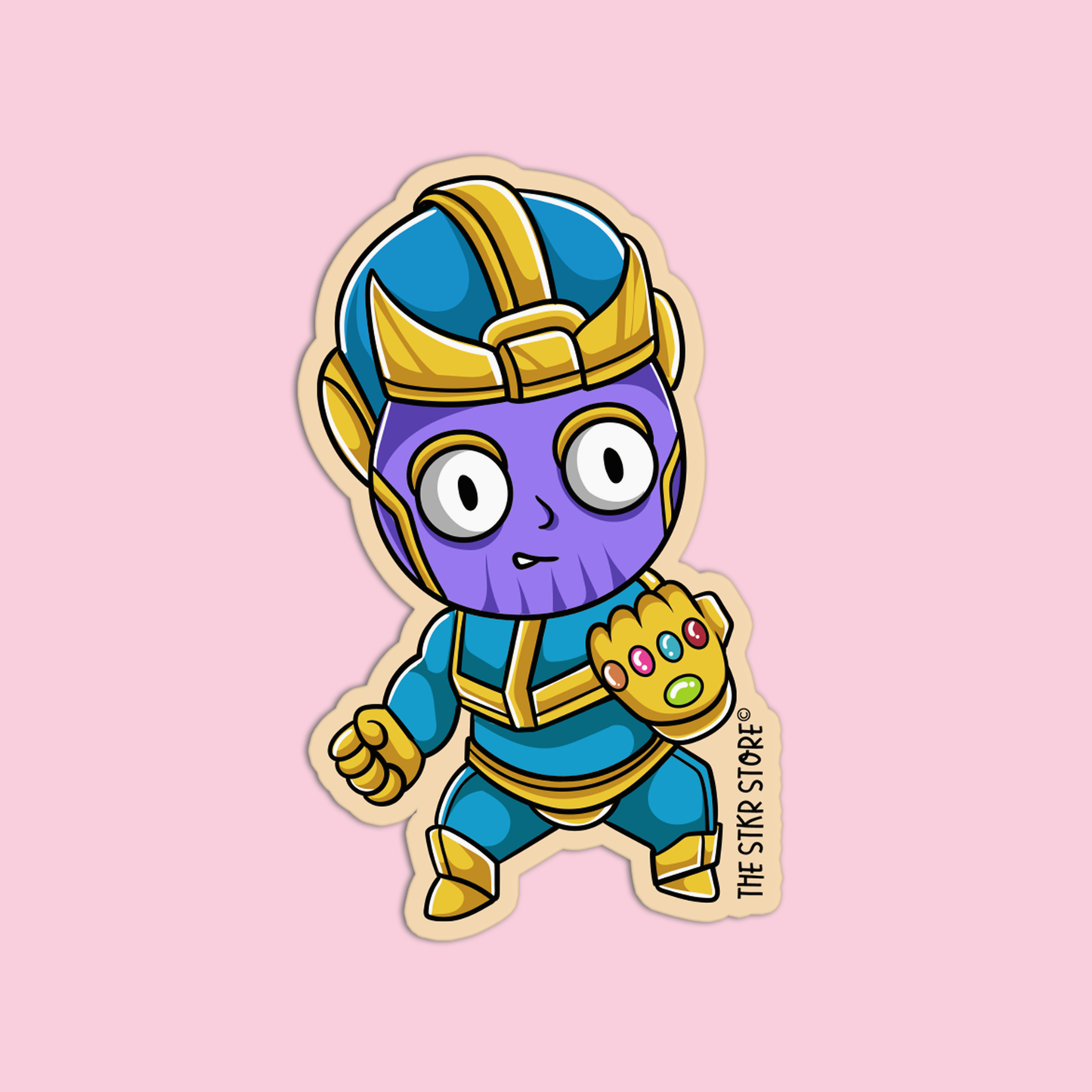 Thanos Avengers Sticker