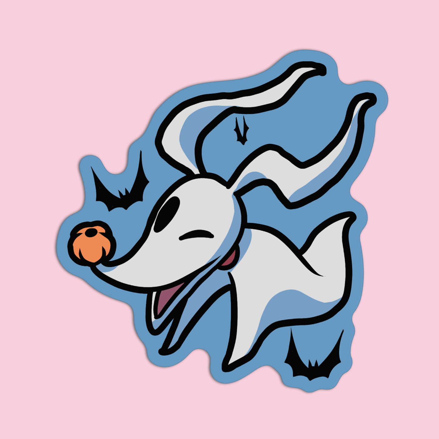 Ghost Dog 2  Nightmare Before Christmas Sticker