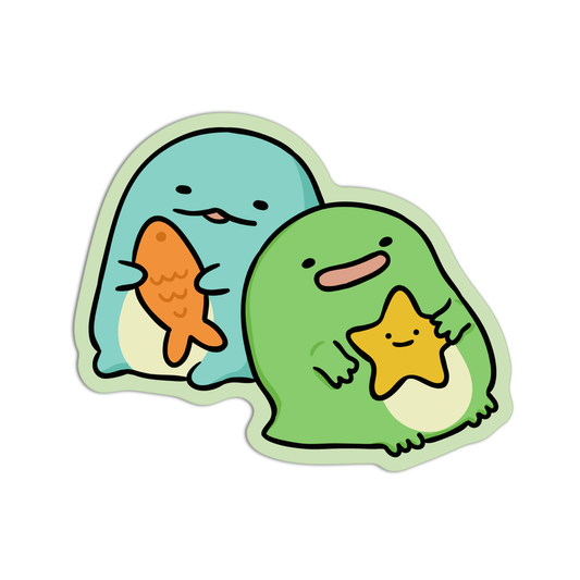 Penguin? and (Real) Penguin Sumikko Gurashi Sticker