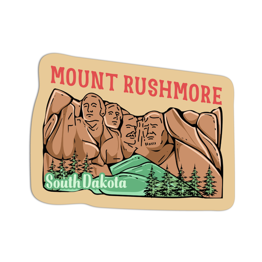 South Dakota Mount Rushmore Sticker