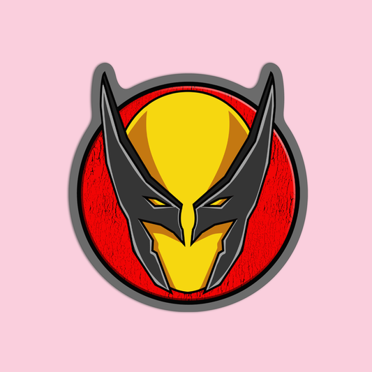 Wolverine Hero's Emblem Sticker