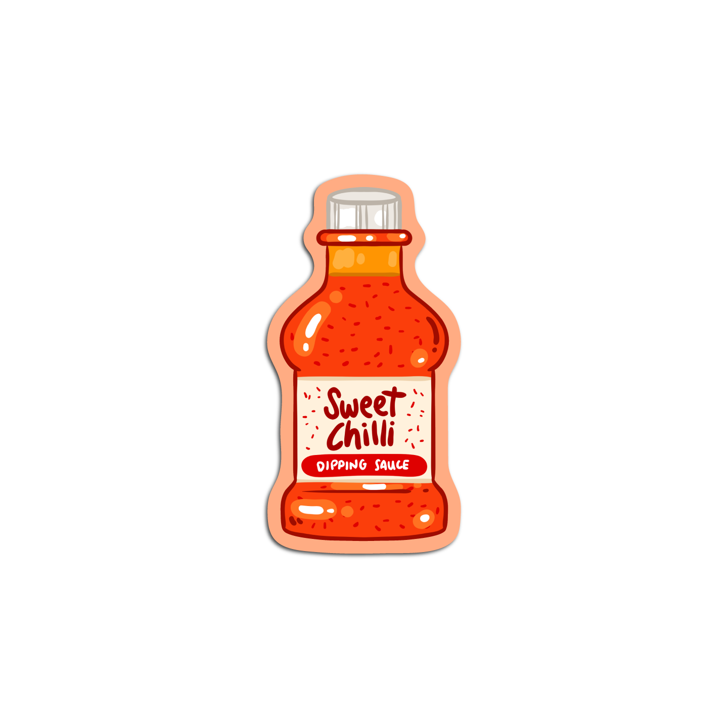 Sweet Chilli Condiments Sticker