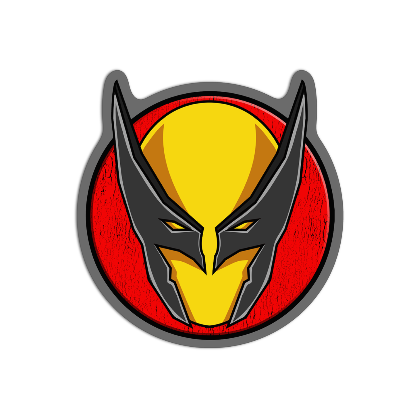 Wolverine Hero's Emblem Sticker