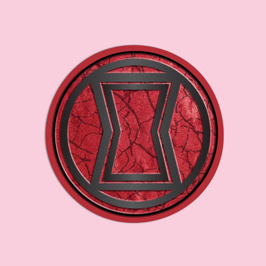 Black Widow Hero's Emblem Sticker