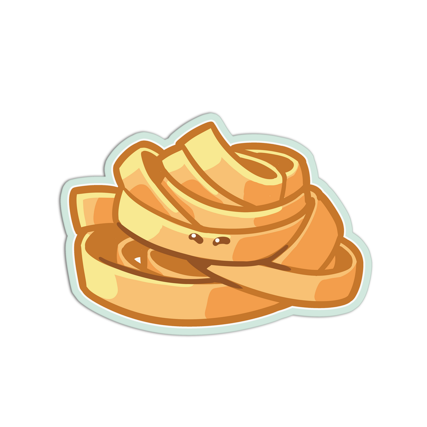 Fettuccine Nest Pasta Stickers