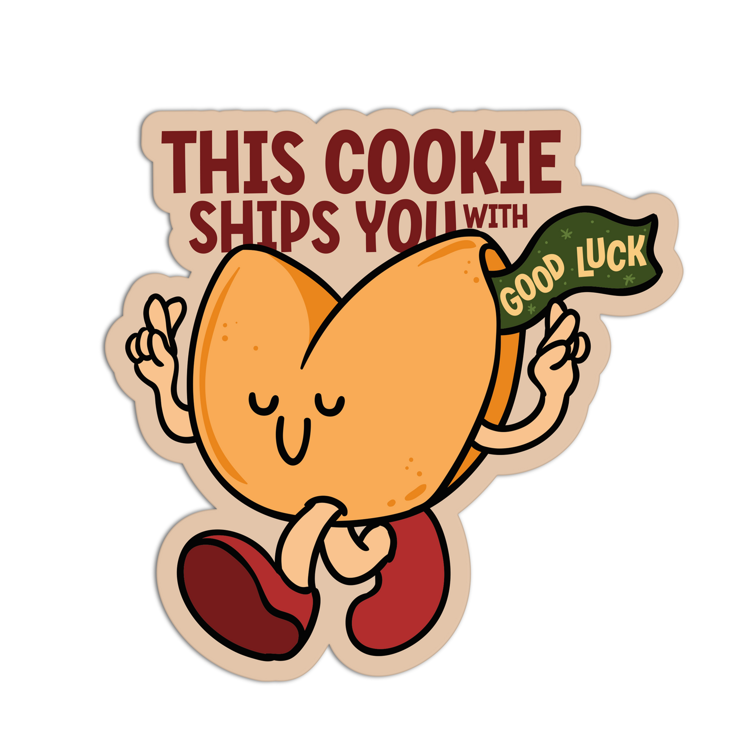 Destiny Dealer Fortune Cookie Stickers