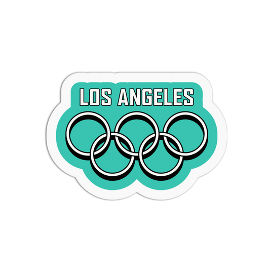 Teal Titan 2028 Olympics Sticker